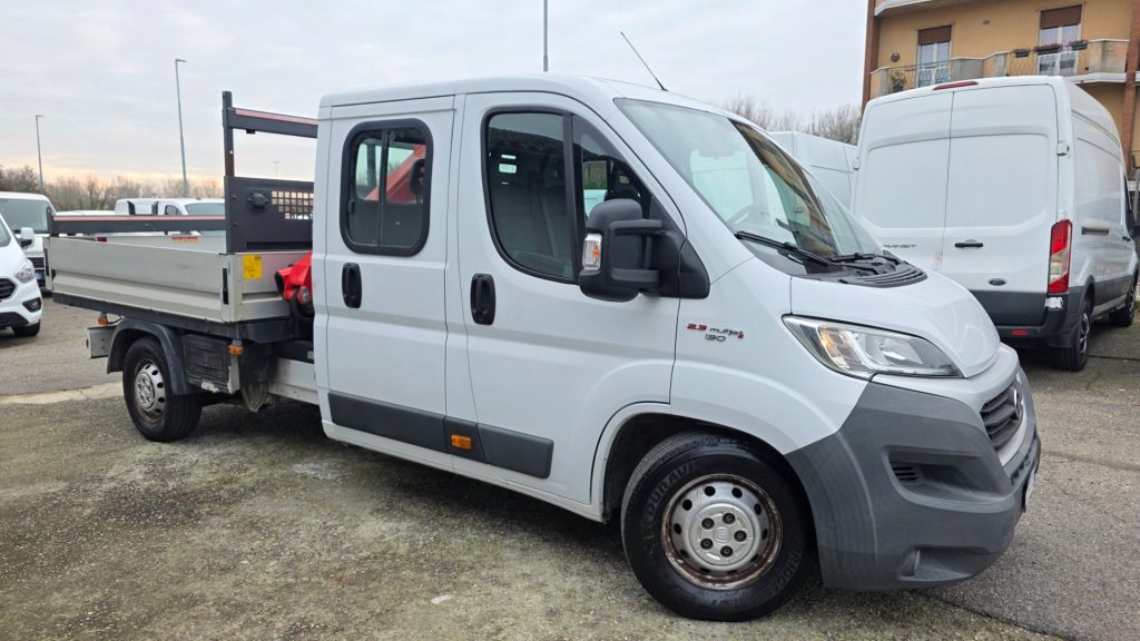 FIAT Ducato MAXI 35 2.3 Mjet 130CV Cabinato GRU Fassi 7posti - 2