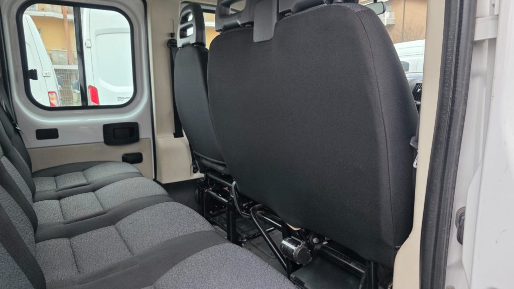 FIAT Ducato MAXI 35 2.3 Mjet 130CV Cabinato GRU Fassi 7posti - 11