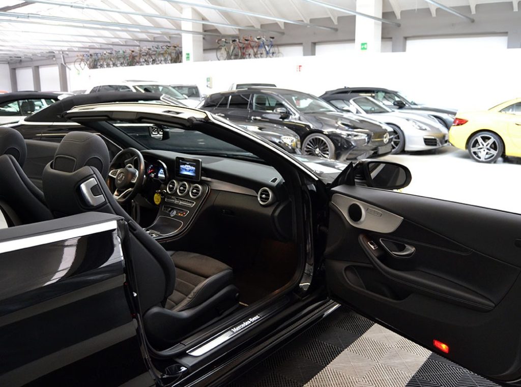 MERCEDES-BENZ C 200 Cabrio Premium Amg Autom-Pdc-Led-Capote Cartier - 3
