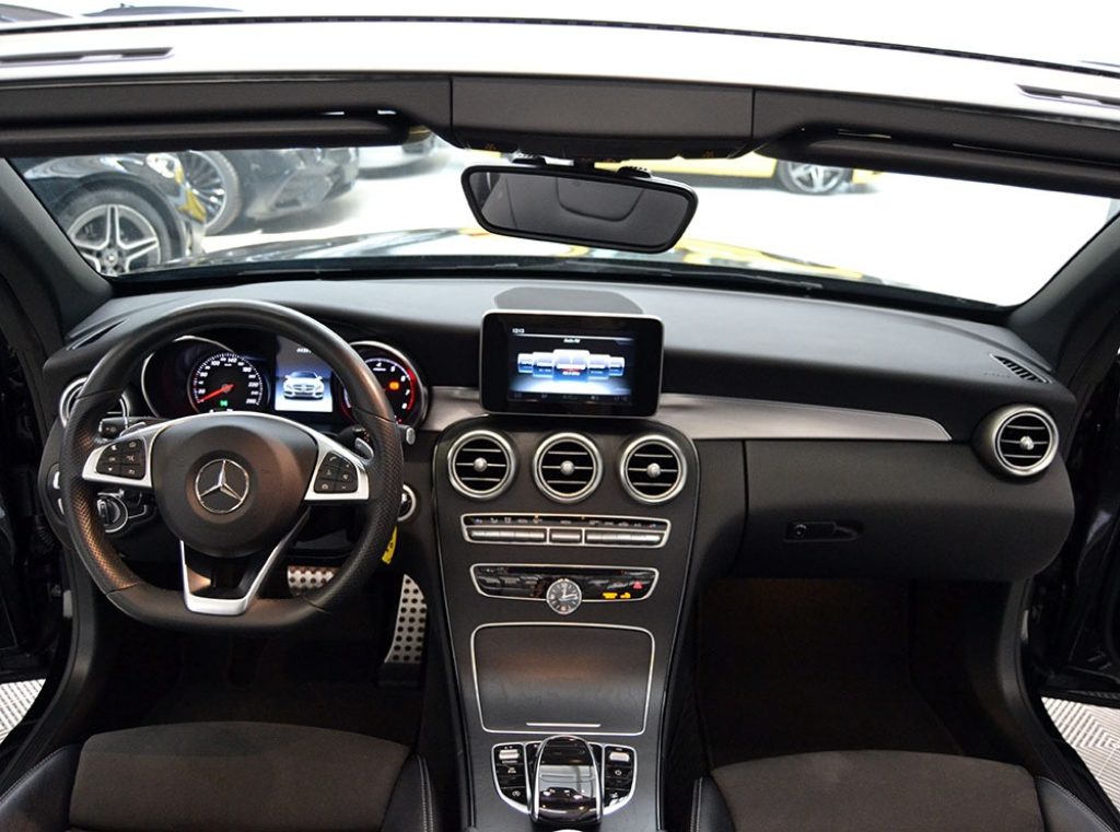 MERCEDES-BENZ C 200 Cabrio Premium Amg Autom-Pdc-Led-Capote Cartier - 7
