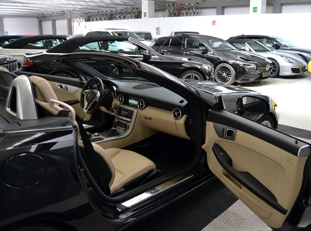 MERCEDES-BENZ SLK 200 Sport Automatica-Tetto Panoramico-Km 28000-Full Op - 3