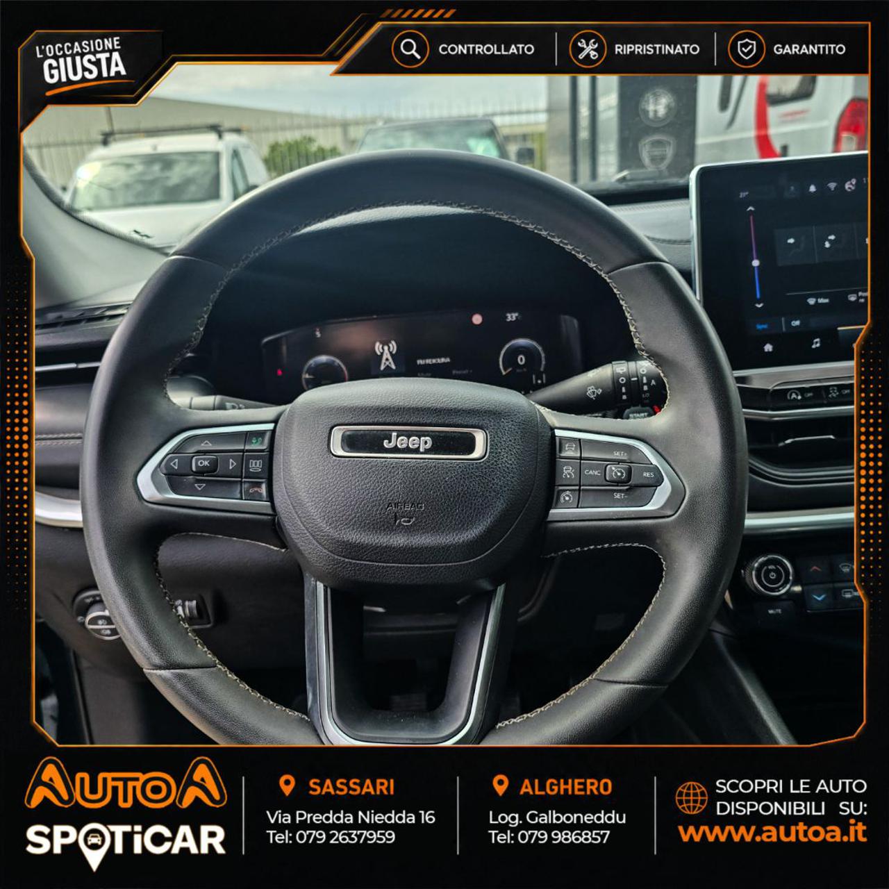 JEEP Compass 1.6 Multijet II 2WD Limited - 11
