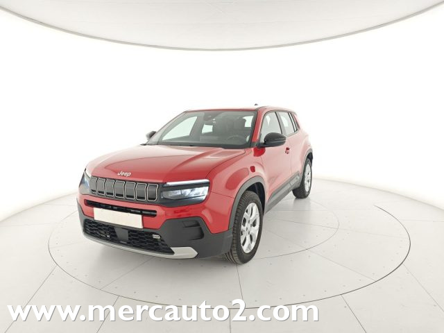 JEEP Avenger Rosso metallizzato