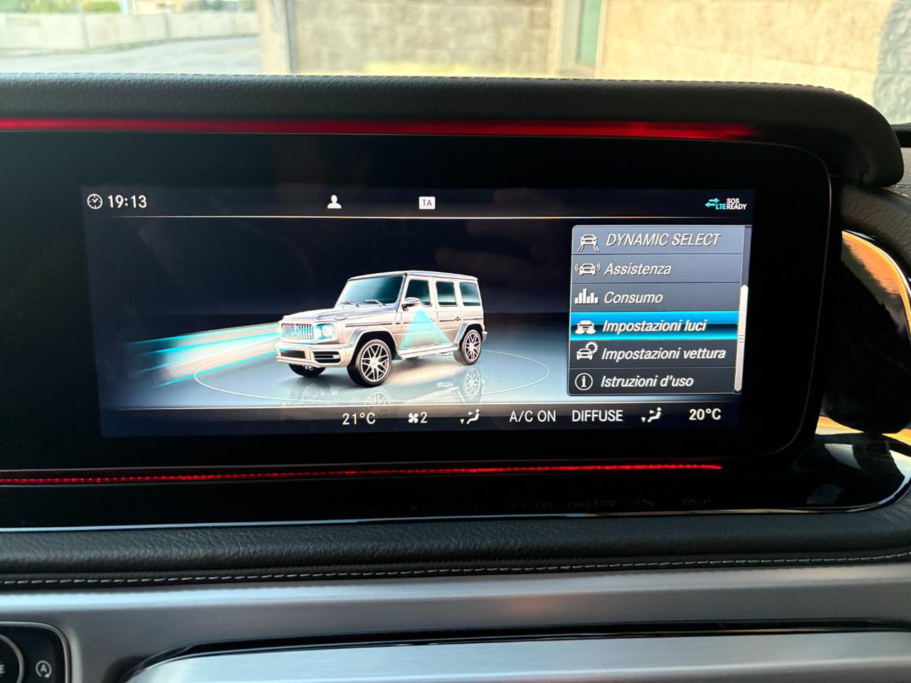 MERCEDES-BENZ G 63 AMG S.W. TETTO APRIBILE-BURMESTER-GANCIO TRAINO - 38