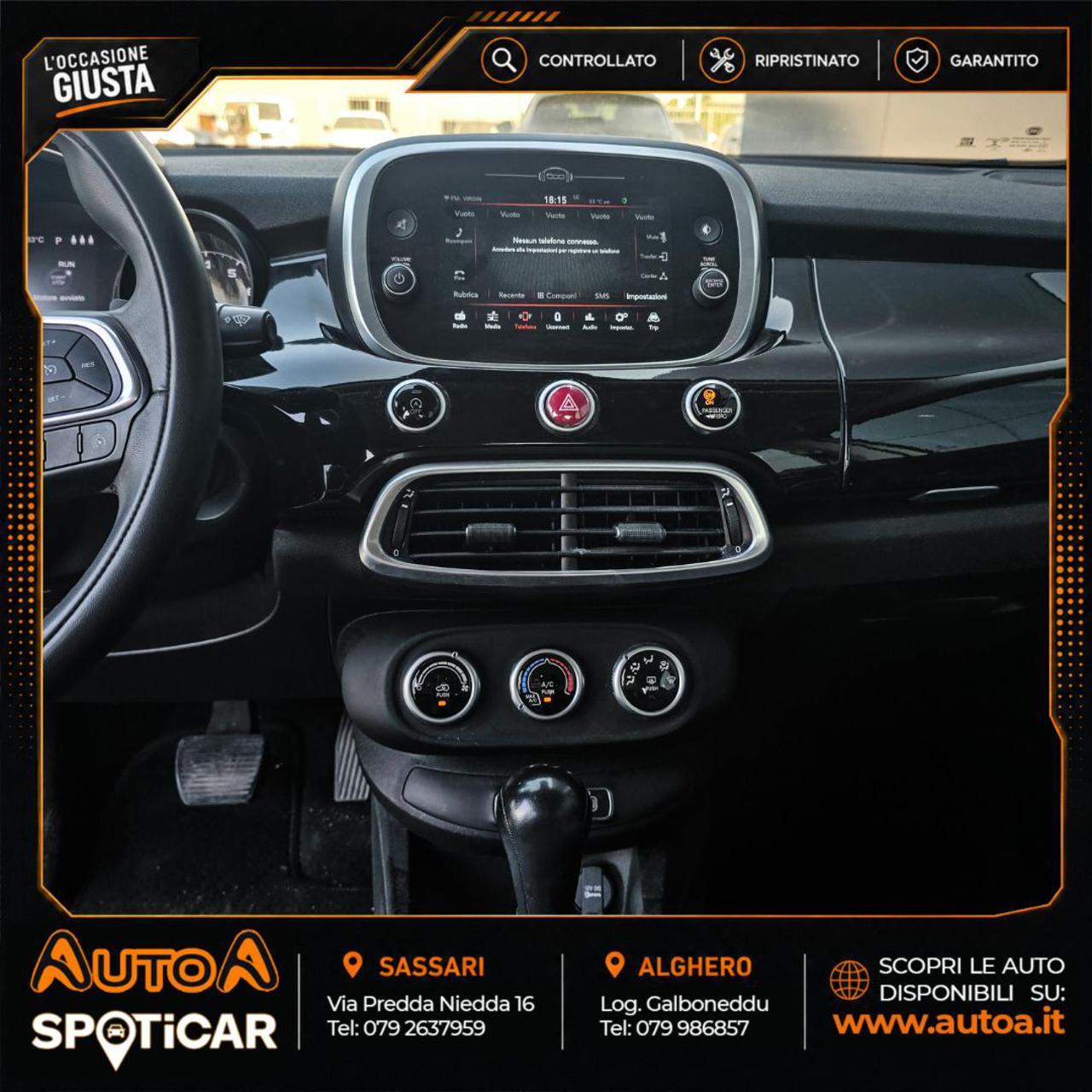 FIAT 500X 1.3 T4 150 CV DCT Lounge - 15
