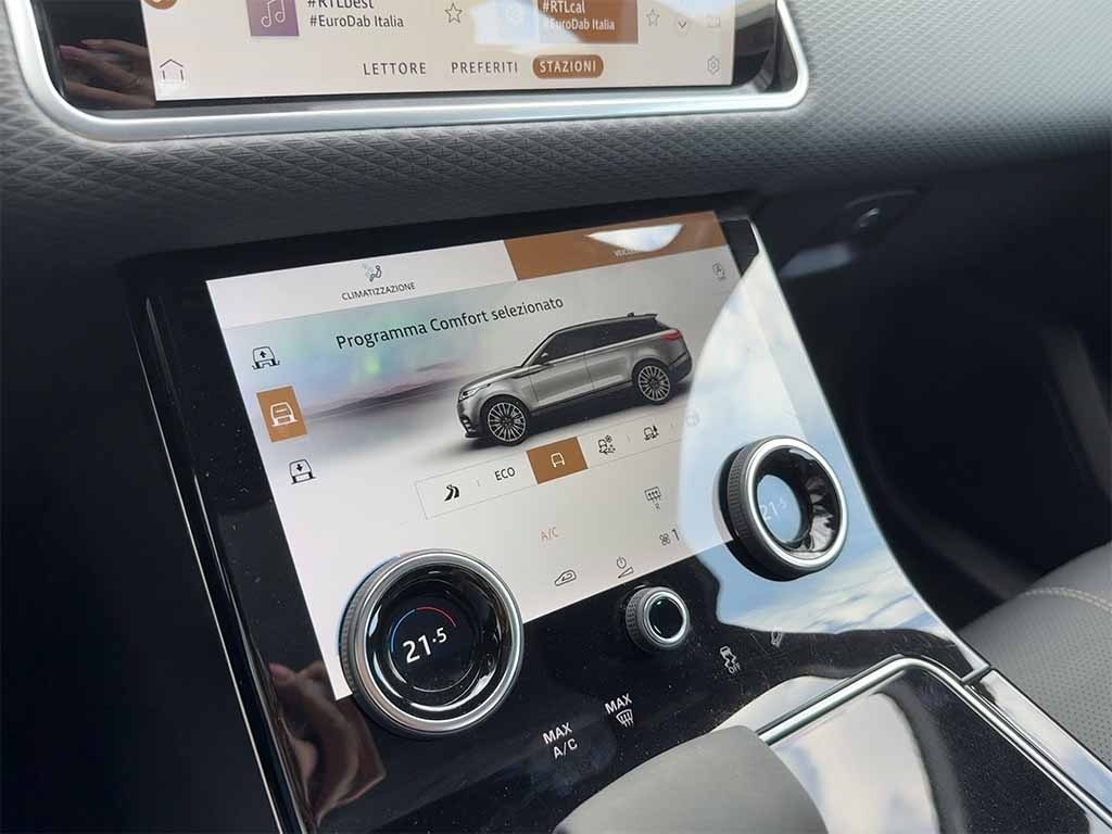 LAND ROVER Range Rover Velar R-Dynamic 4wd CERCHI 22 TETTO TELECAMERA CARPLAY - 17
