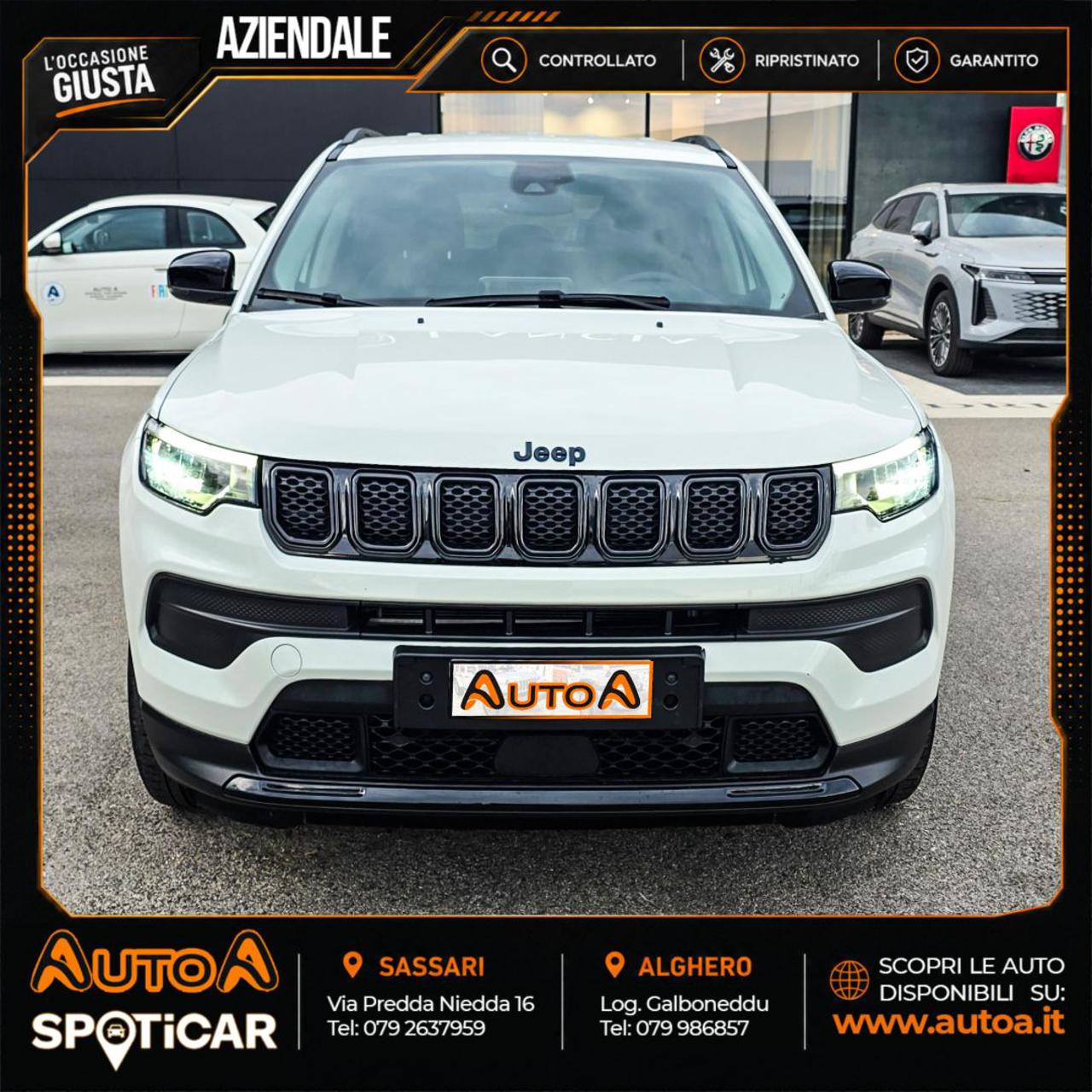 JEEP Compass 1.3 Turbo T4 190 CV PHEV AT6 4xe Longitude - 2