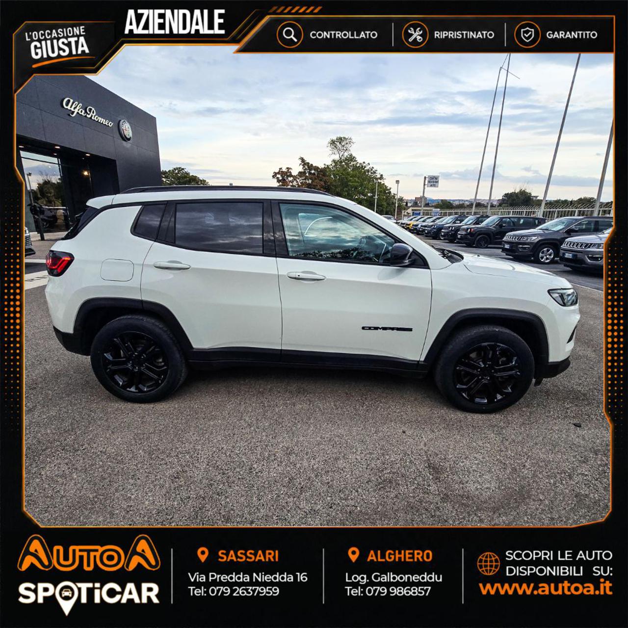 JEEP Compass 1.3 Turbo T4 190 CV PHEV AT6 4xe Longitude - 4