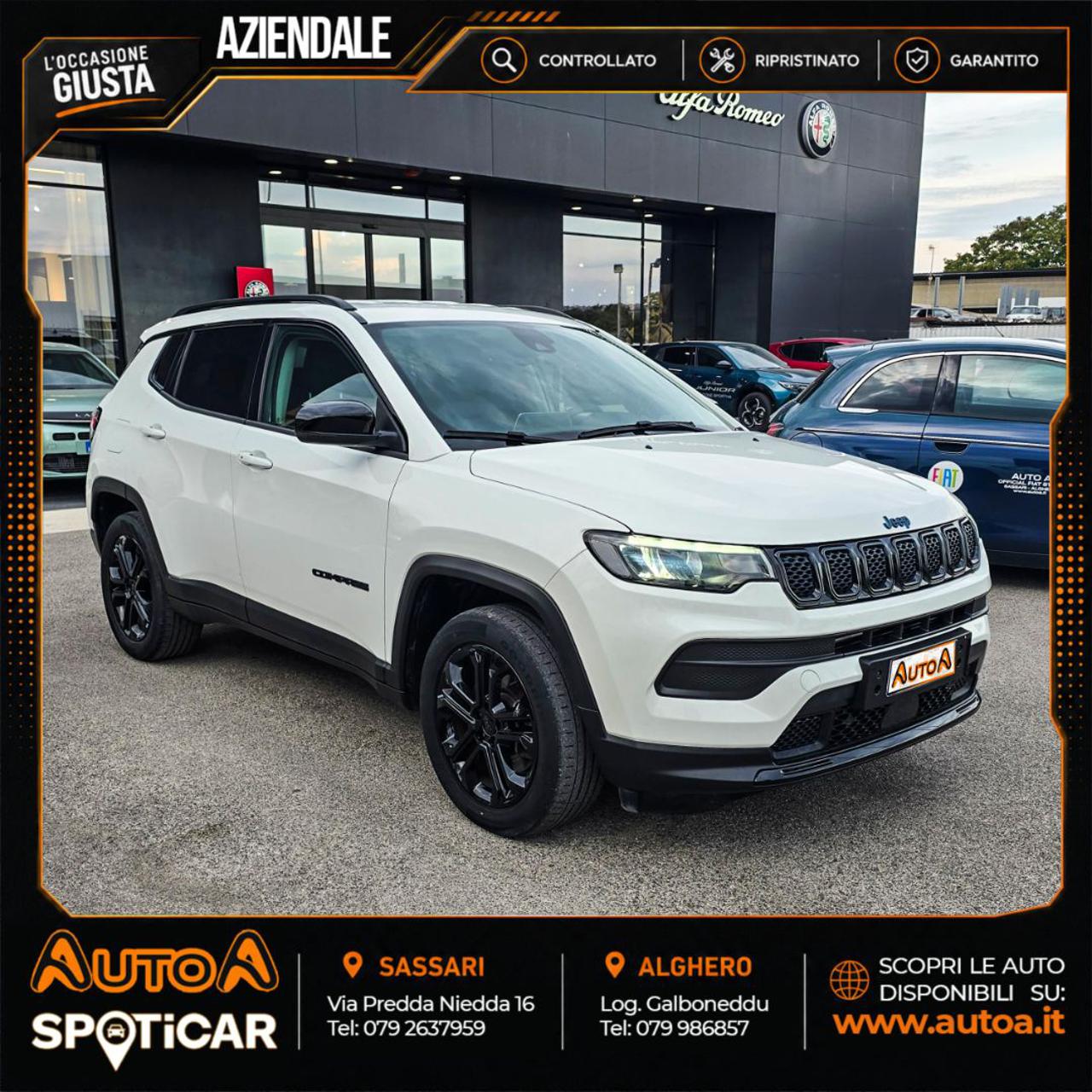 JEEP Compass 1.3 Turbo T4 190 CV PHEV AT6 4xe Longitude - 3