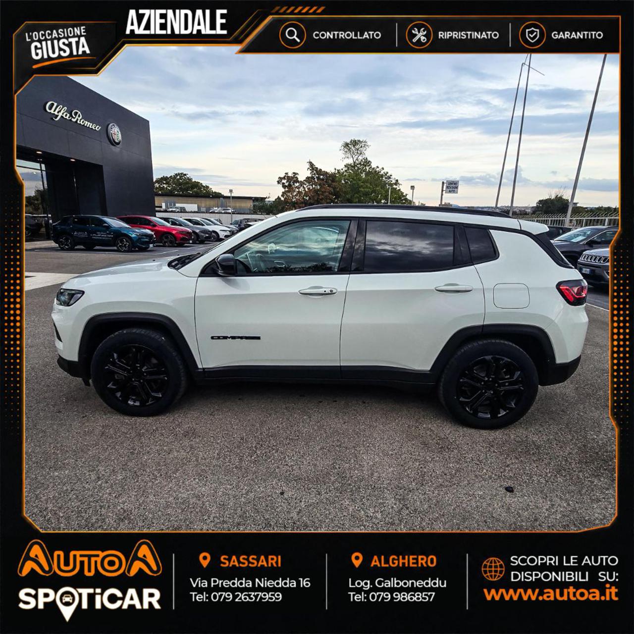 JEEP Compass 1.3 Turbo T4 190 CV PHEV AT6 4xe Longitude - 8