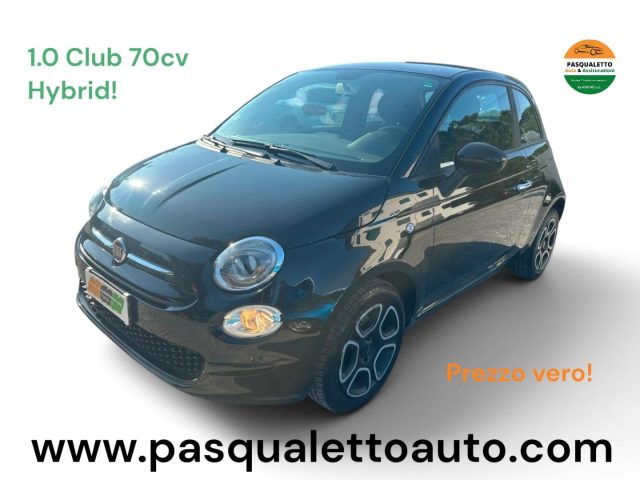 FIAT 500 Nero pastello