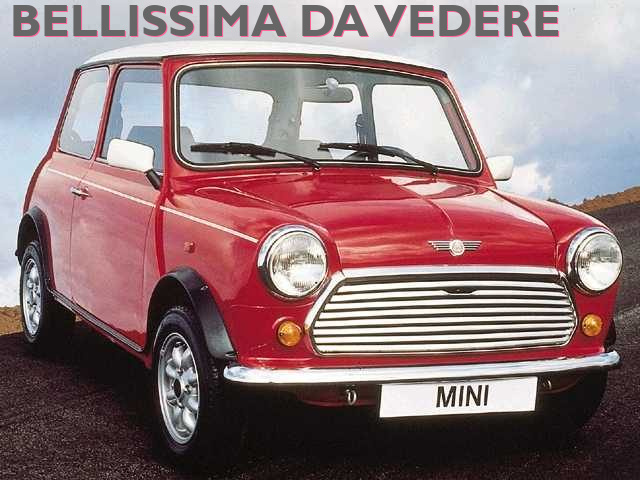 ROVER Mini Rosso pastello