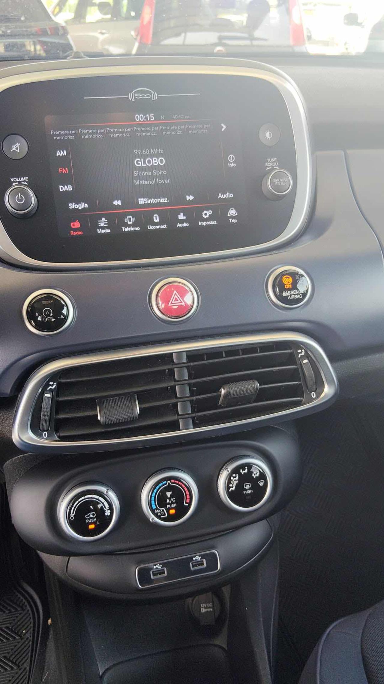 FIAT 500X 1.3 MultiJet 95 CV Car Play Euro 6D PREZZO VERO - 5