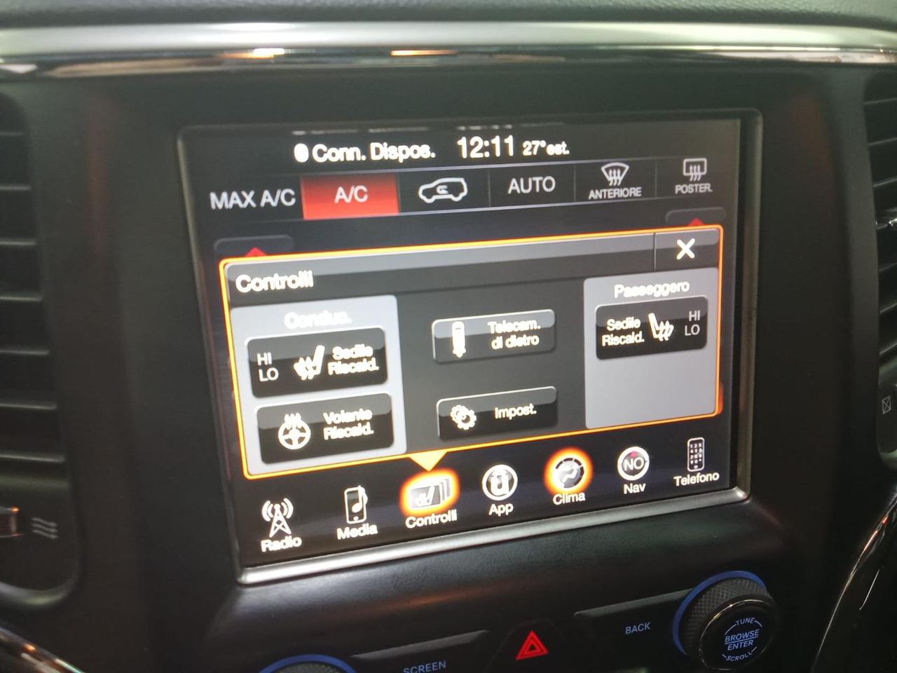 JEEP Grand Cherokee 3.0 V6 CRD 250 MultijetII Night Eagle Gancio Train - 18