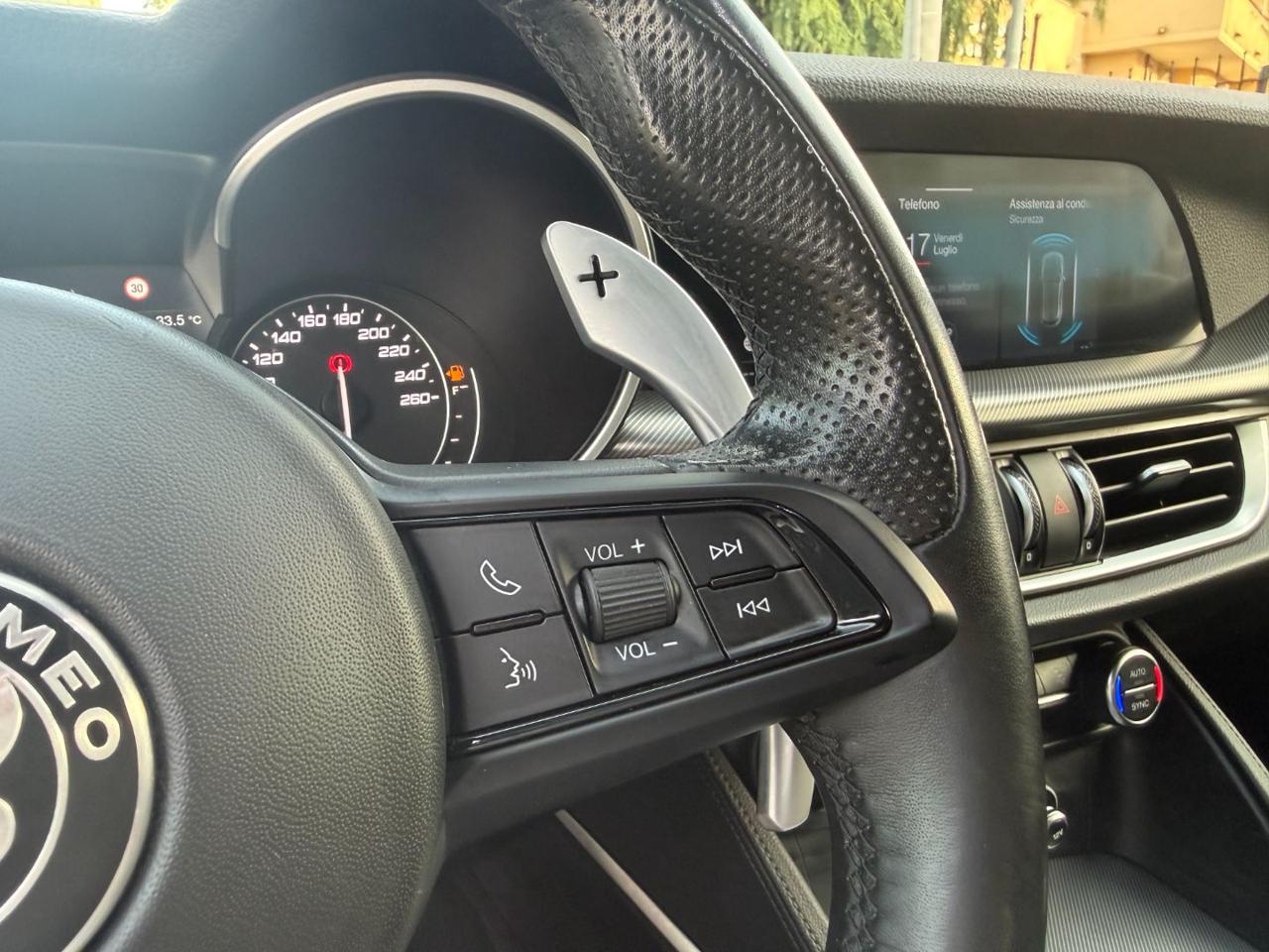 ALFA ROMEO Stelvio 2.2 TD 190CV Q4 SPRINT+NAVI+PELLE+R.CAM+C.L.19!! - 23