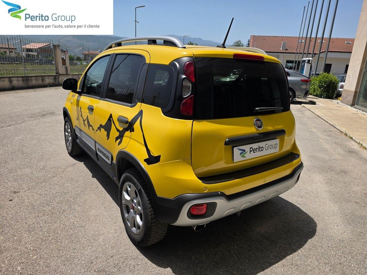 FIAT Panda Cross 0.9 TwinAir Turbo S&S 4x4 con gancio traino - 3
