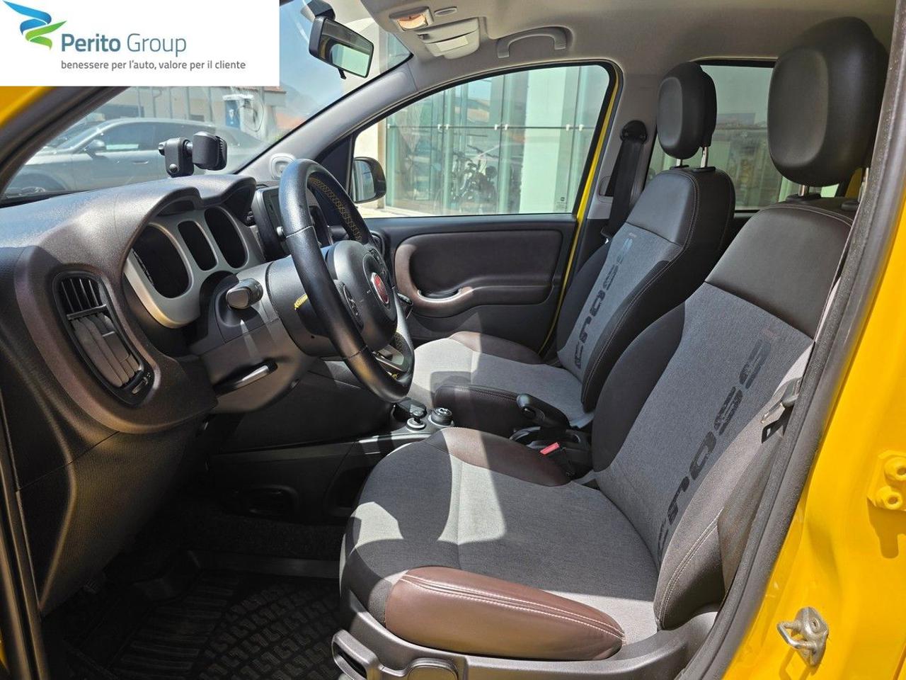 FIAT Panda Cross 0.9 TwinAir Turbo S&S 4x4 con gancio traino - 10