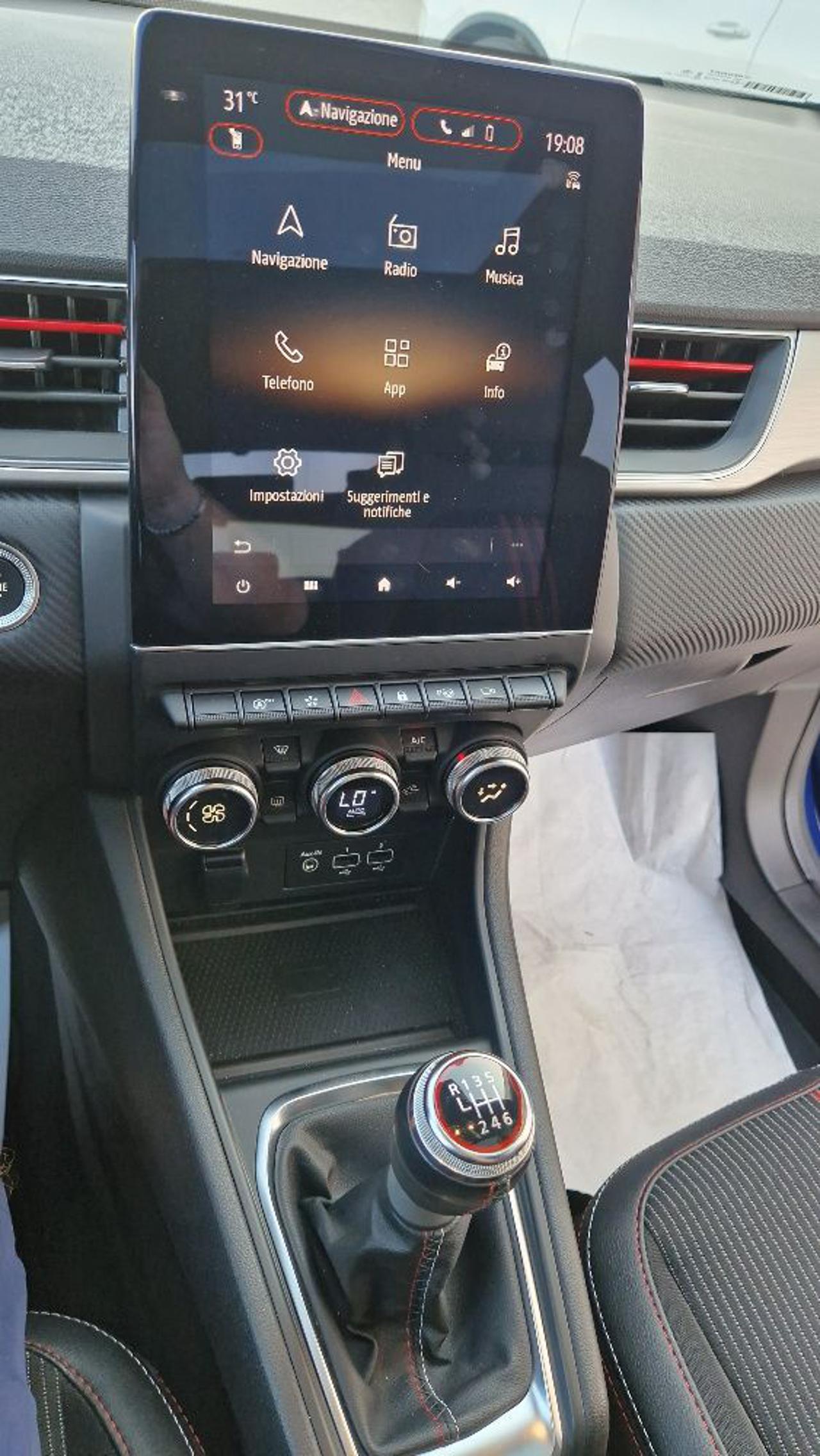 RENAULT Captur TCe 90 CV RS Line CON TETTINO APRIBILE - 12