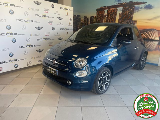 FIAT 500 Blu pastello