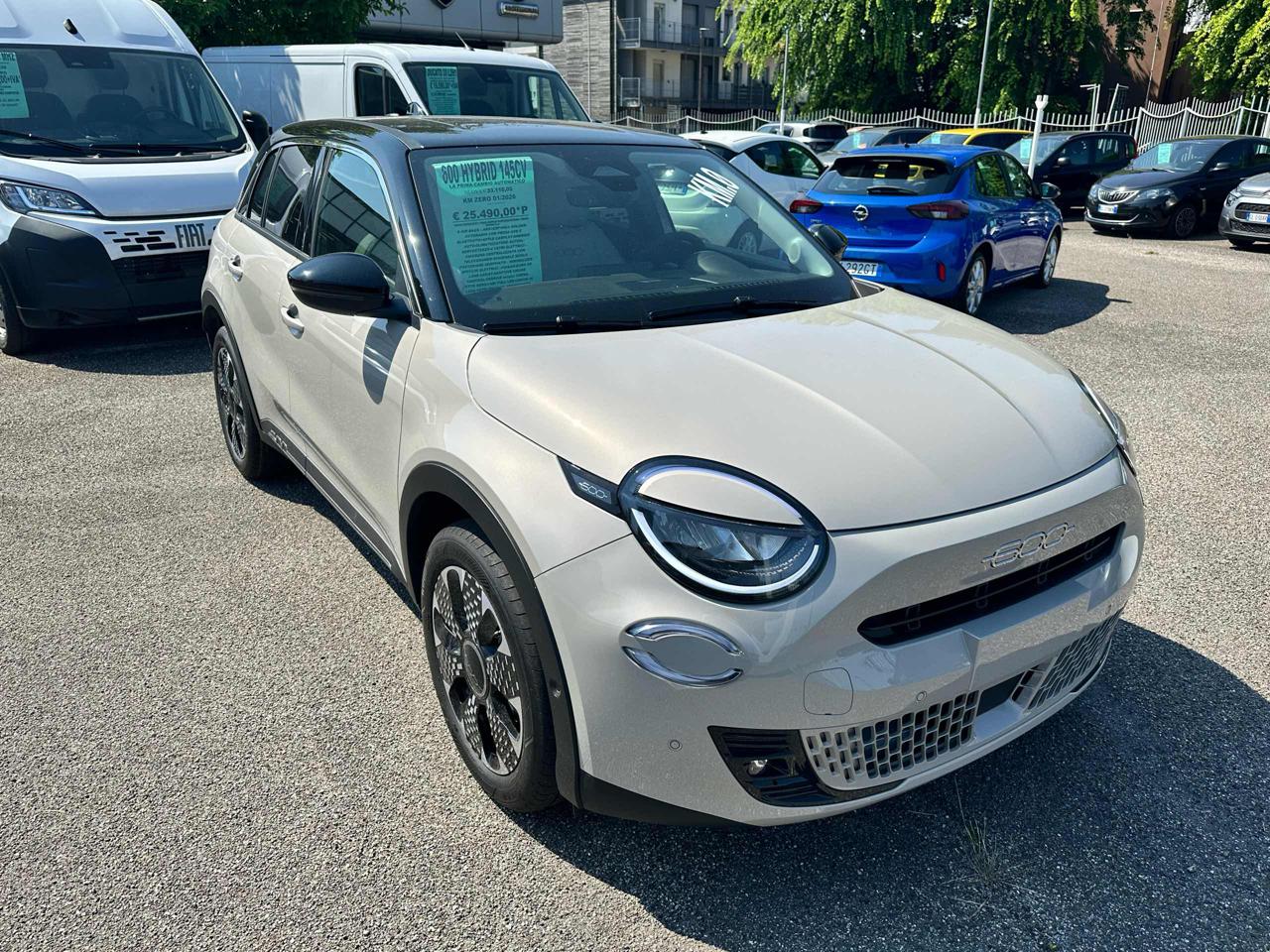 FIAT 600 Hybrid 145 CV DCT MHEV La Prima km zero - 2
