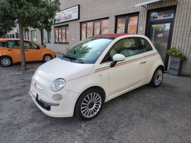 FIAT 500C Bianco pastello