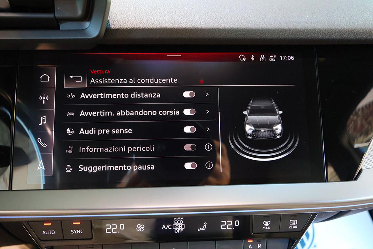 AUDI A3 40 TFSI Sportback Quattro S-Tronic S-Line - 28