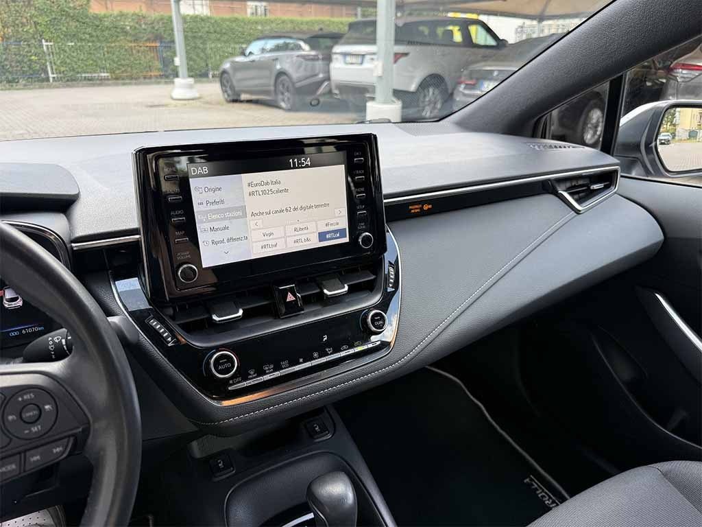 TOYOTA Corolla 1.8h Business cvt TELECAMERA CARPLAY PREZZO REALE - 15