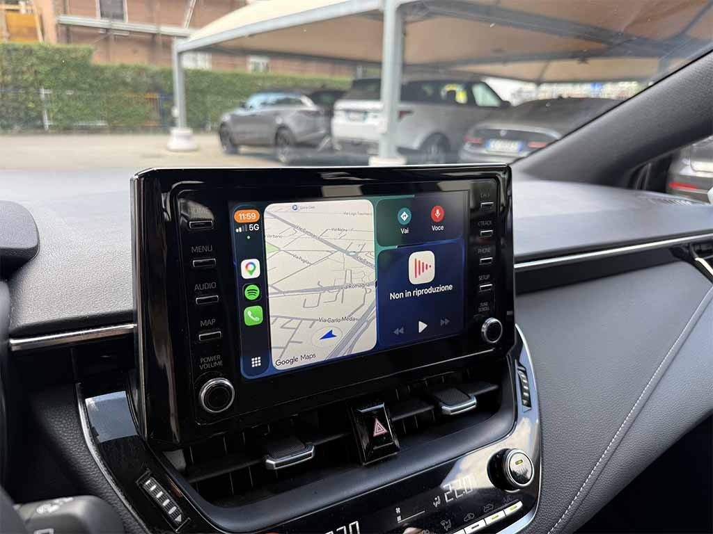 TOYOTA Corolla 1.8h Business cvt TELECAMERA CARPLAY PREZZO REALE - 21