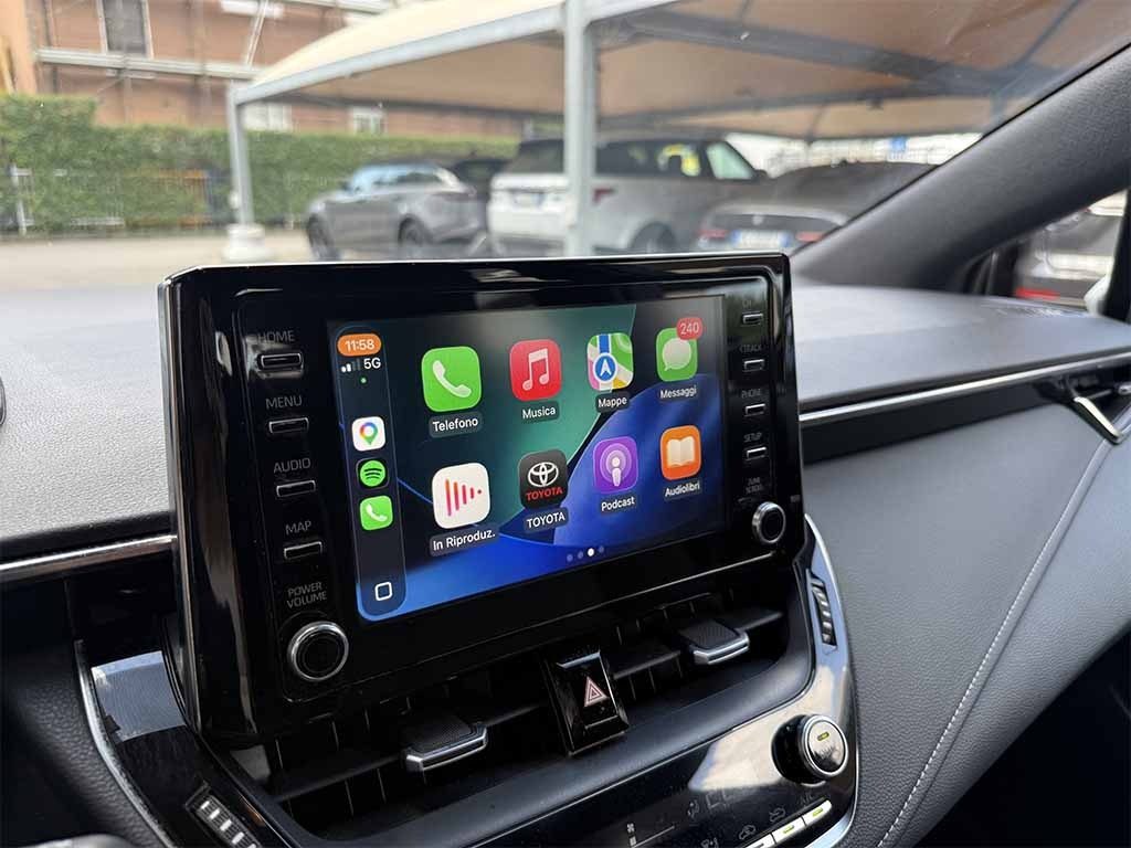 TOYOTA Corolla 1.8h Business cvt TELECAMERA CARPLAY PREZZO REALE - 20
