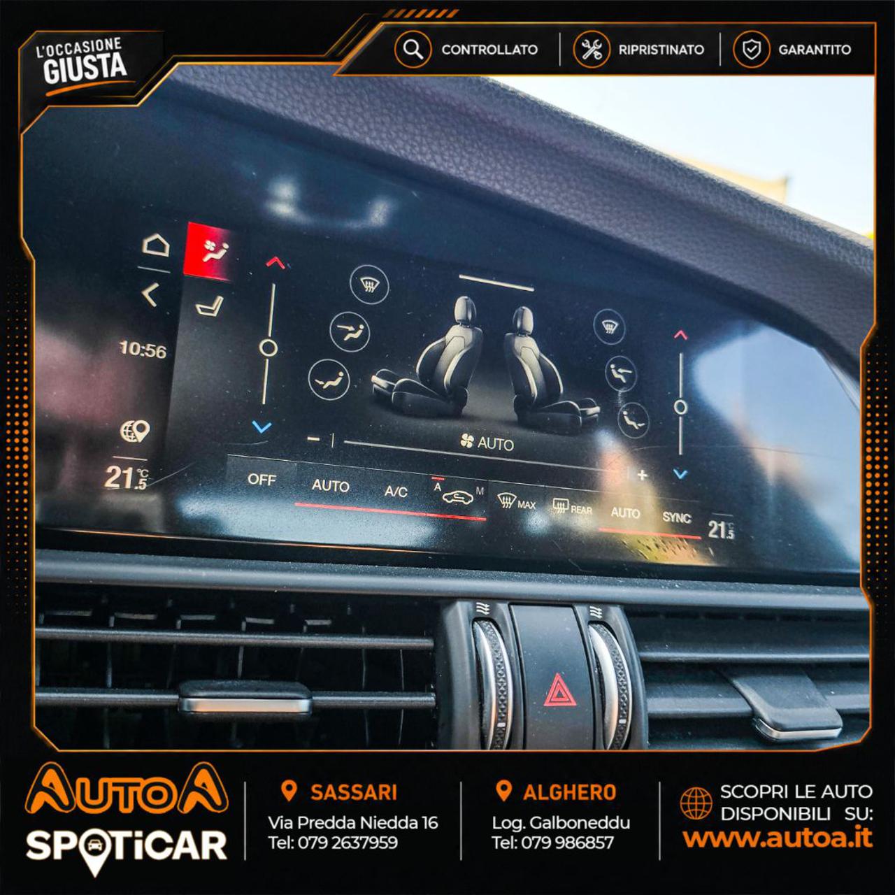 ALFA ROMEO Giulia 2.2 Turbodiesel 210 CV AT8 AWD Q4 Veloce - 32
