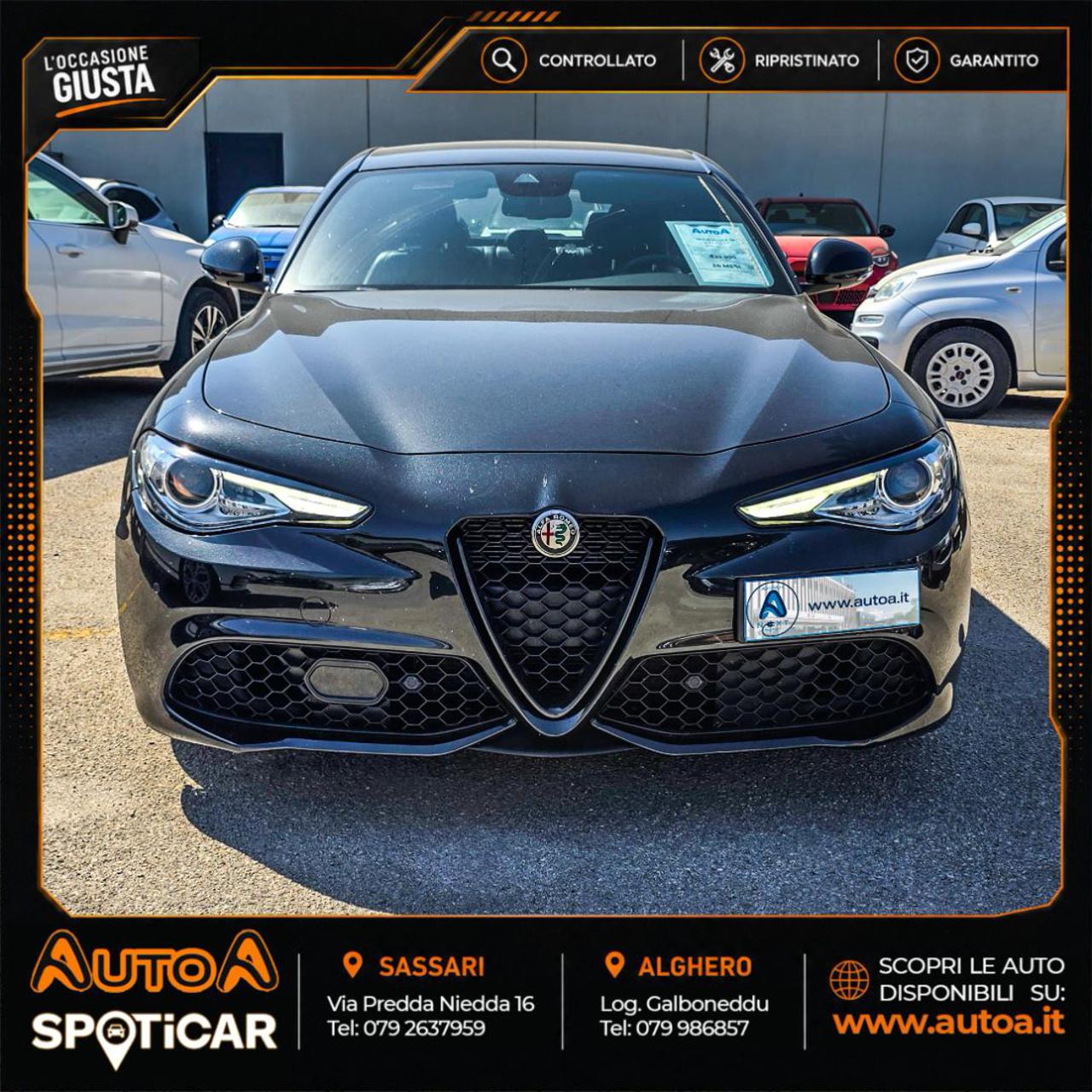 ALFA ROMEO Giulia 2.2 Turbodiesel 210 CV AT8 AWD Q4 Veloce - 2
