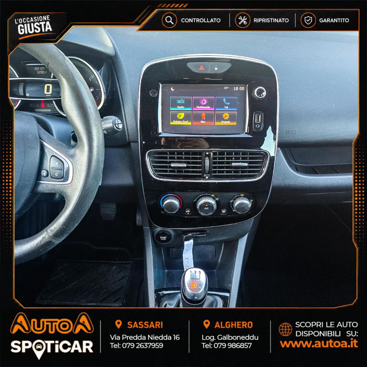 RENAULT Clio dCi 8V 75 CV Start&Stop 5 porte Energy Intens - 15