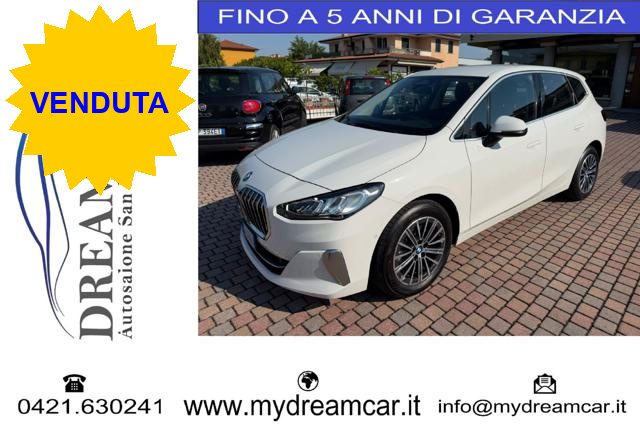 BMW 218 Bianco metallizzato