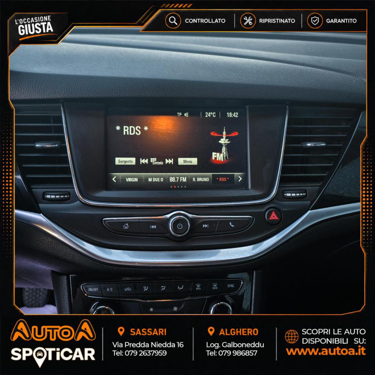 OPEL Astra 1.5 CDTI 122 CV S&S 5 porte Ultimate - 24