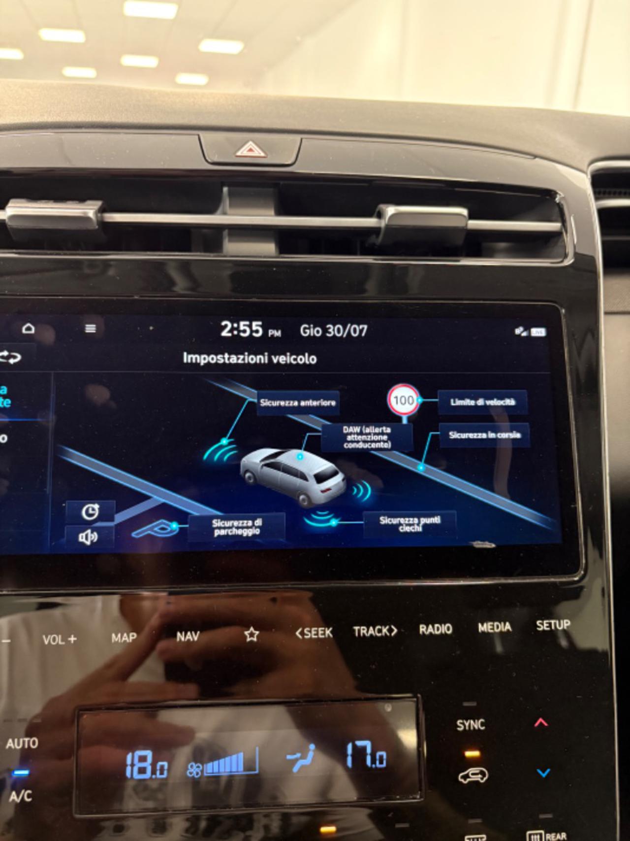 HYUNDAI Tucson 1.6 HEV aut. Exellence FULL LED PREZZO REALE - 16