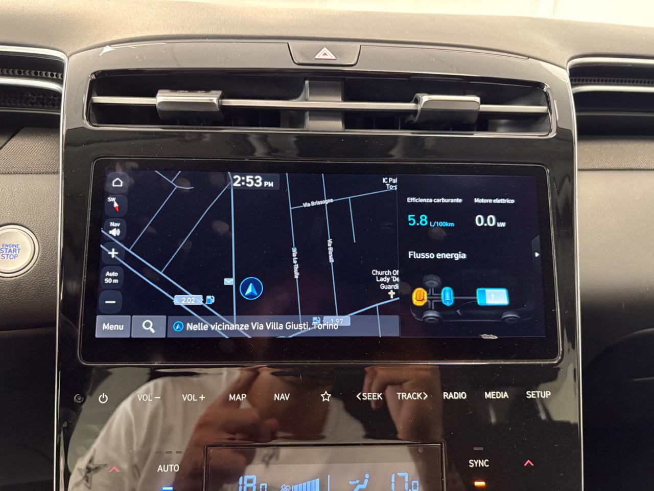 HYUNDAI Tucson 1.6 HEV aut. Exellence FULL LED PREZZO REALE - 15