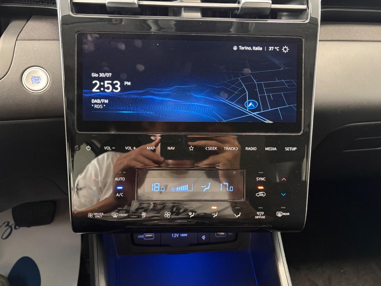 HYUNDAI Tucson 1.6 HEV aut. Exellence FULL LED PREZZO REALE - 13