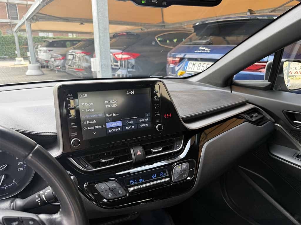 TOYOTA C-HR 1.8h Business e-cvt TELECAMERA CARPLAY PREZZO REAL - 12