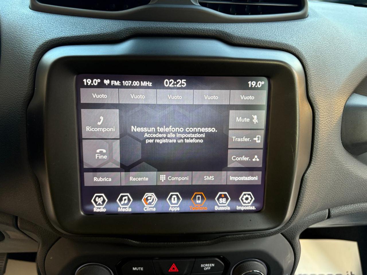 JEEP Renegade 1.6 Mjt 130 CV Limited CARPLAY - 22
