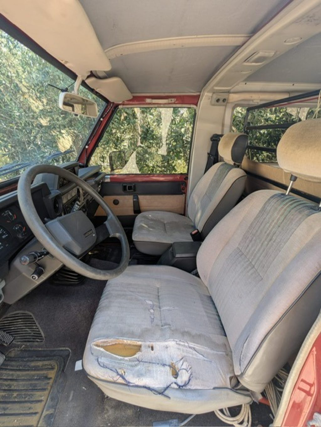 TOYOTA Land Cruiser 2.5 turbodiesel hard-top Bj-73 - 12