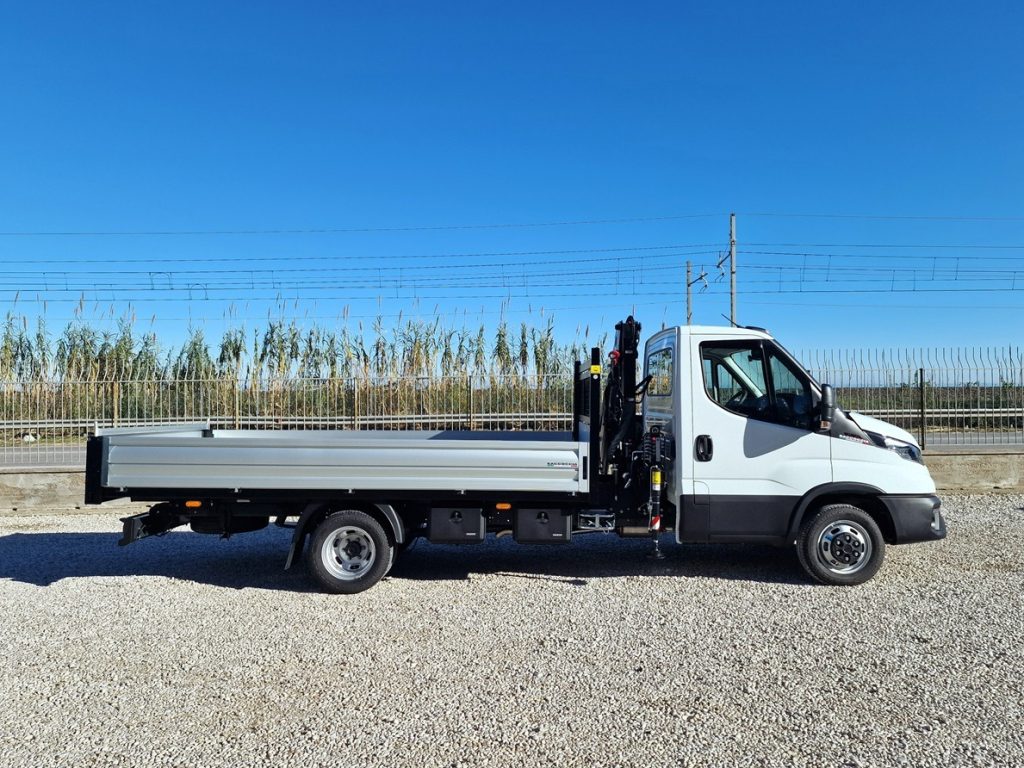 IVECO DAILY  35C18 E6 NUOVO GRU 12m + CASSONE - 6