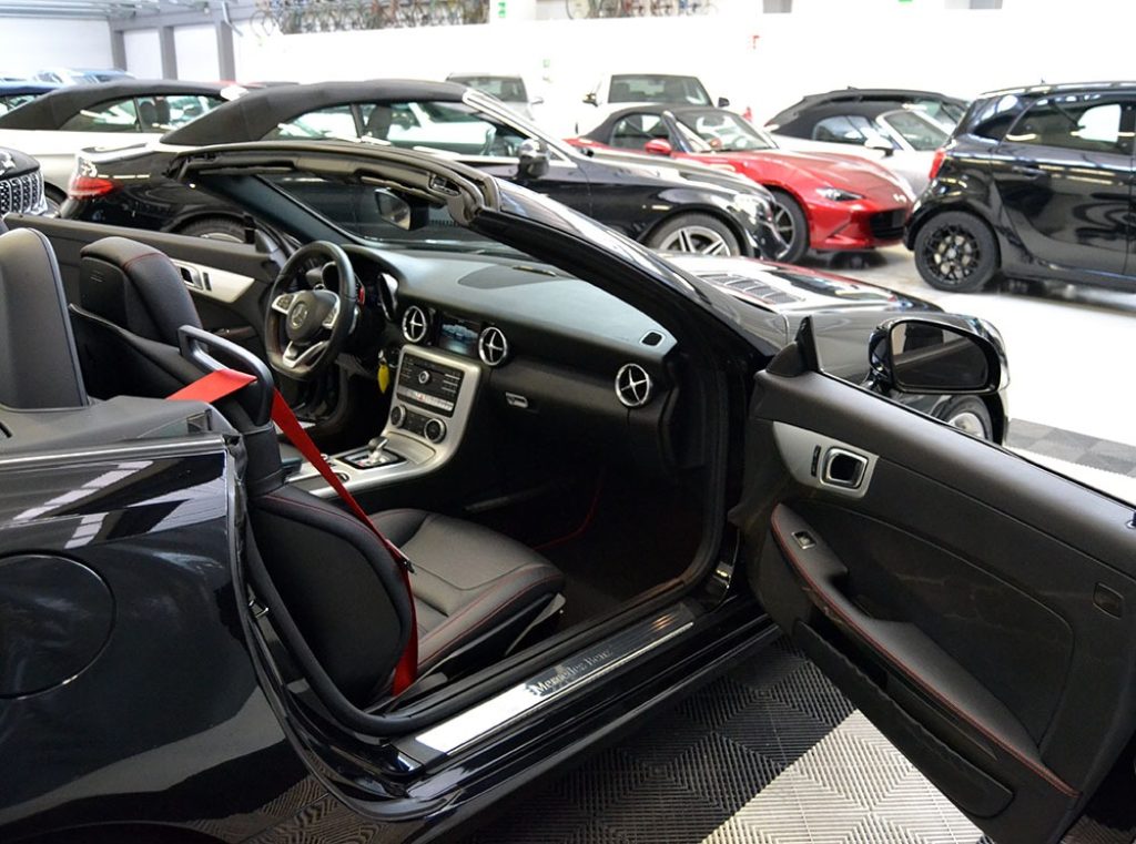 MERCEDES-BENZ SLC 180 Sport Automatica-Pelle-Navi-Tetto Pano-Cerchi 18 - 3