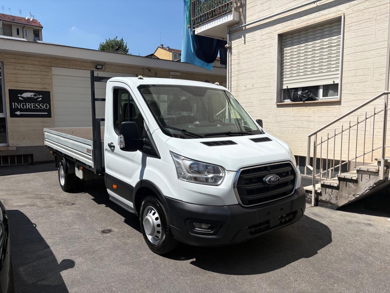 FORD Transit 350 2.0 EcoBl.MHEV130CV PL Cassonato Trend + IVA - 3