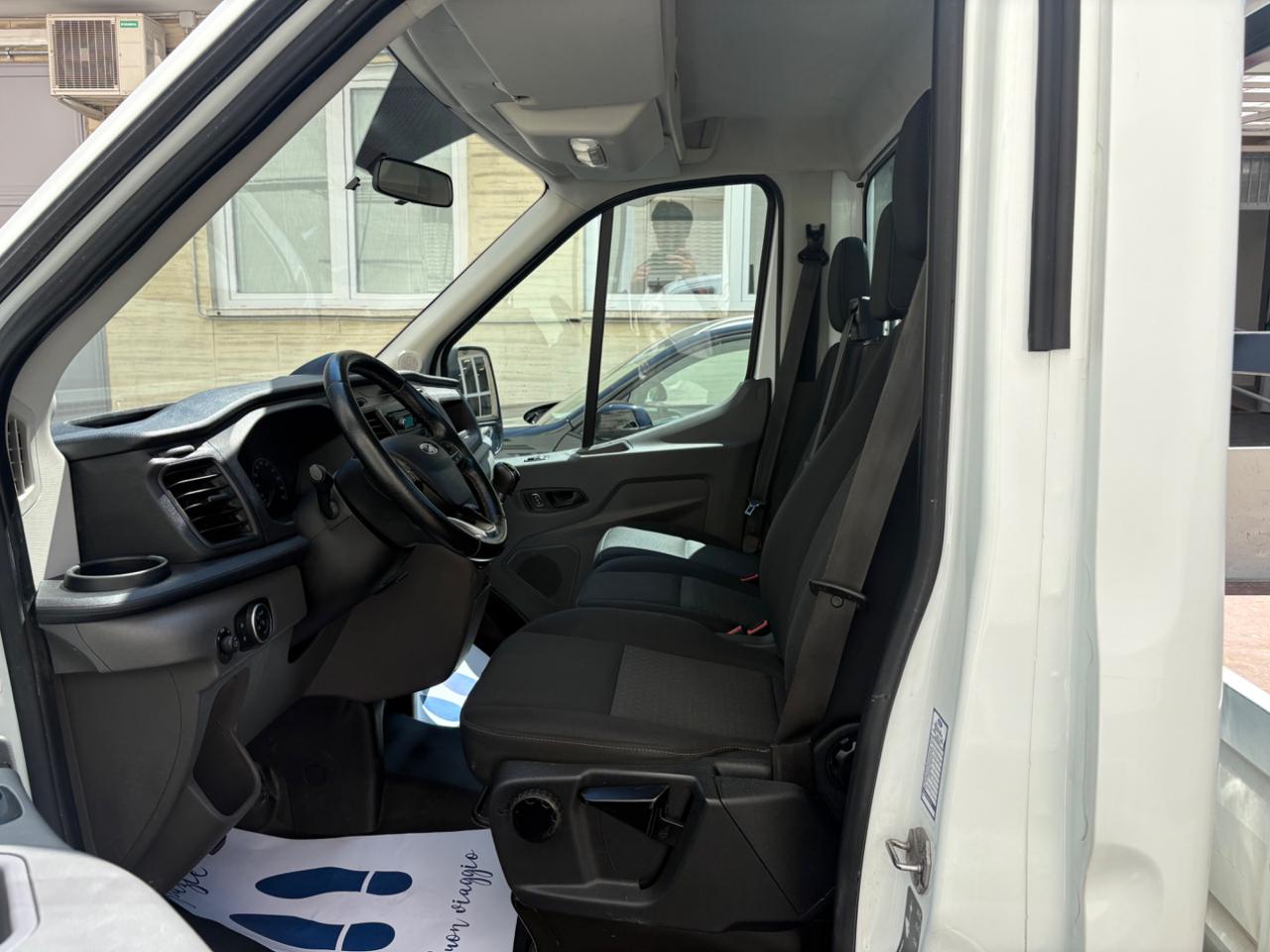 FORD Transit 350 2.0 EcoBl.MHEV130CV PL Cassonato Trend + IVA - 16