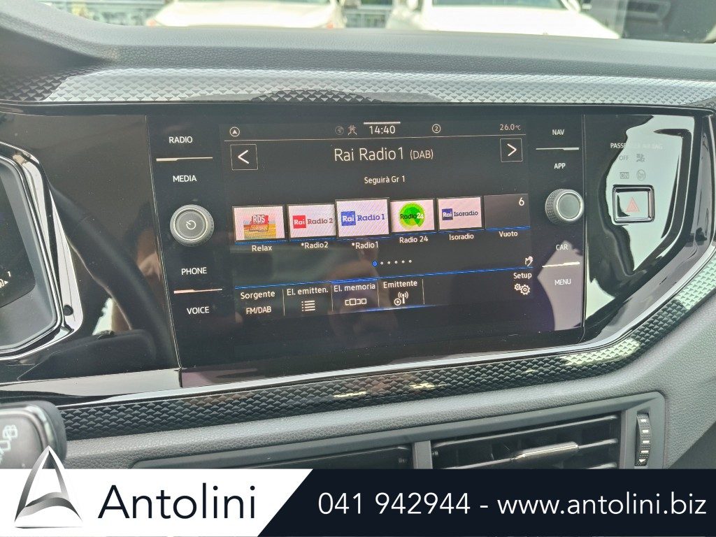 Scopri un'occasione autoVOLKSWAGEN Taigo 1.0 TSI 110 CV Life "APPLE CAR PLAY - ANDROID AUTOda Antolini Venezia Mestre (VE)