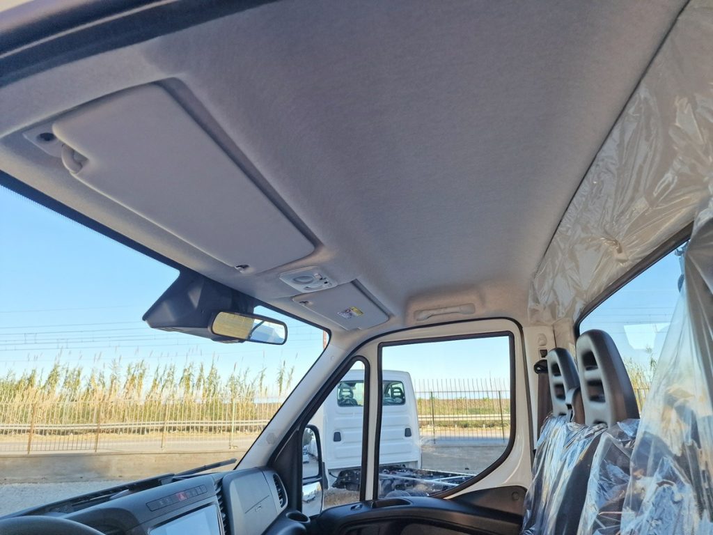 IVECO DAILY  35C18 E6 NUOVO GRU 12m + CASSONE - 13