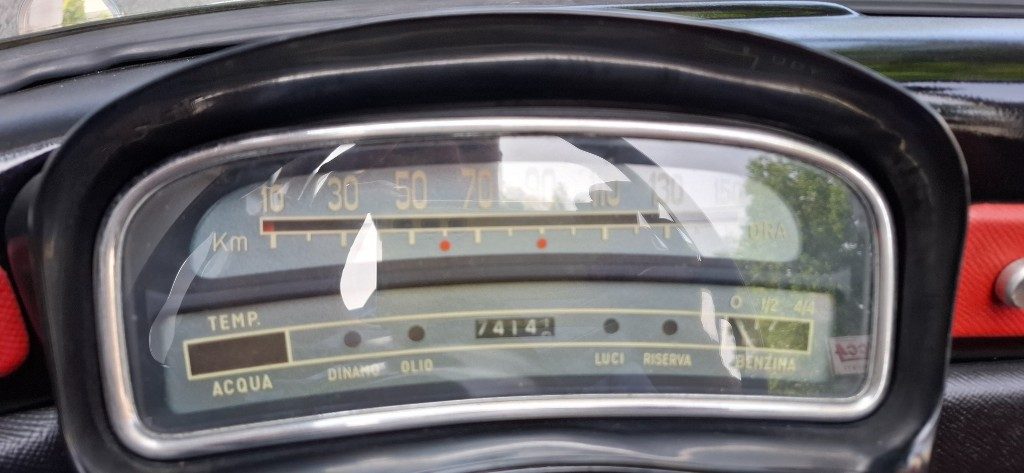 FIAT 1200 GRANLUCE TRASFORMABILE *TARGHE NERE LA SPEZIA* - 54