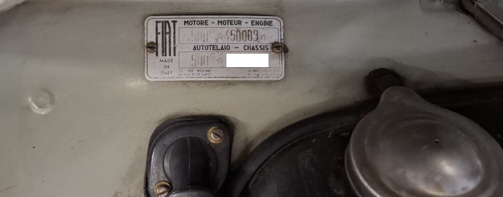 FIAT Topolino TRASFORMABILE*CRS*CERTIFICATO DORIGINE*TARGA TO - 32