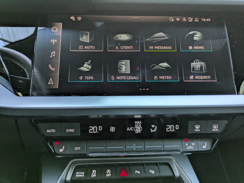 AUDI S3 SPB TFSI 310 CV quattro S tronic Matrix  italiana - 12