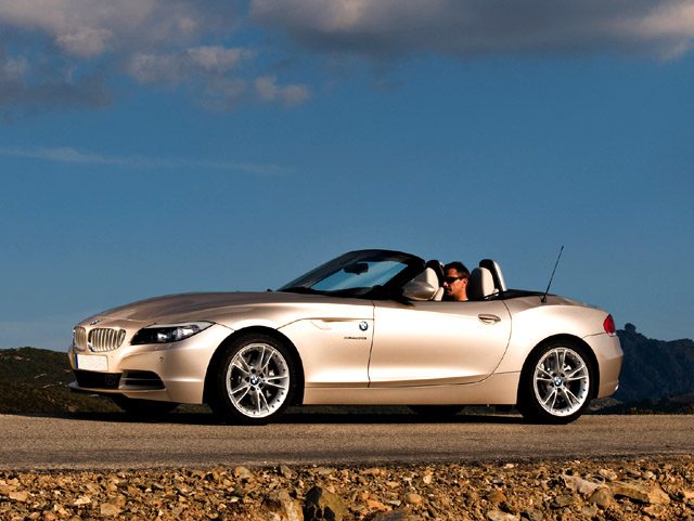 BMW Z4 Bianco pastello
